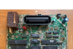 Atari 7800 damaged PCB