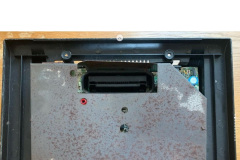 Atari 7800 top case removed