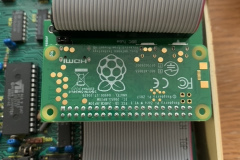 PiTube Co-Processor board with Pi fitted