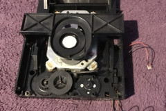 CD tray removed