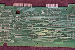 Rear of motherboard