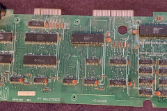 Front of motherboard