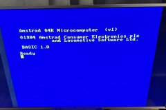 Basic start up screen