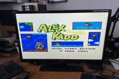 Built in game “Alex Kidd in Miracle World”