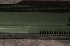 Rear of console